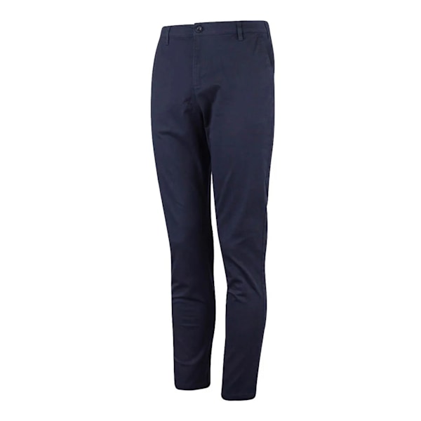 Island Green Stretch Chino Tapered Golfbyxor för Herr 36R Marinblå Navy 36R