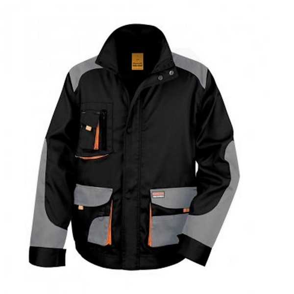 Result Work-Guard Herr Lite Jacka 4XL Svart/Grå Black/Grey 4XL
