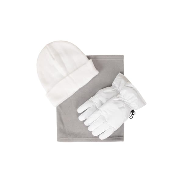 Mountain Warehouse Dam/Dames Snow Accessories Set S Off White Off White S