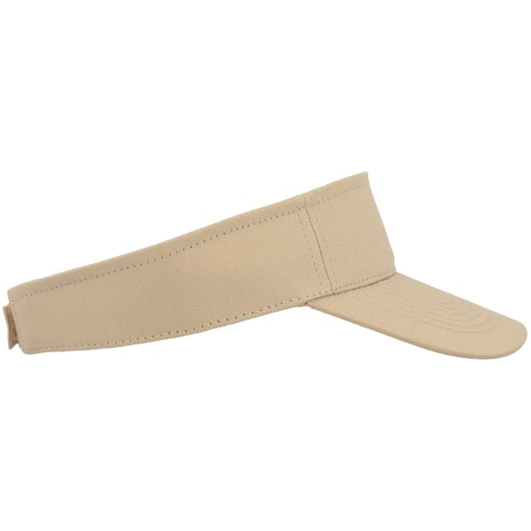 Atlantis Unisex Adult Roland Strukturerad Visor Cap One Size Khak Khaki One Size