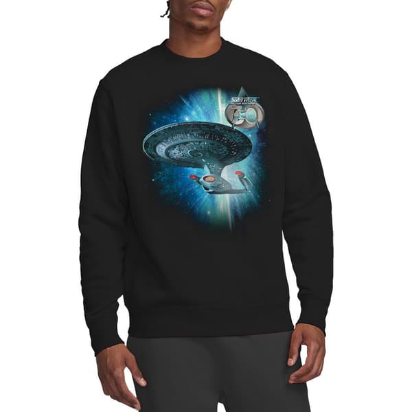 Star Trek Unisex Vuxen Ship 30 Sweatshirt M Svart Black M
