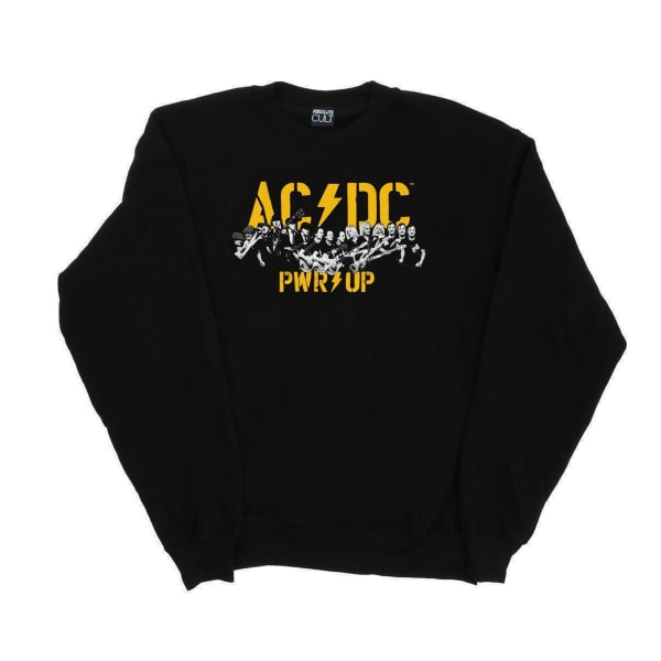 AC/DC Dam/Dam PWR UP Porträtt Motion Sweatshirt XL Svart Black XL