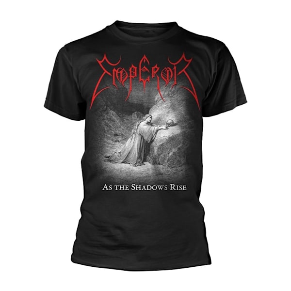 Emperor Unisex Adult As The Shadows Rise T-Shirt M Svart Black M