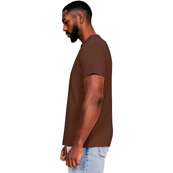 Casual Classics Herr Core Ringspun Bomull Slim T-Shirt XS Choco Chocolate XS