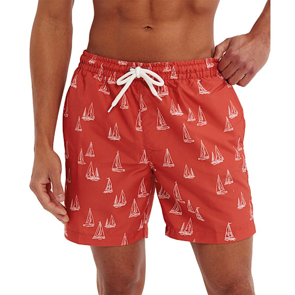 Wombat Herr Nautiska Badshorts M Korall Coral M