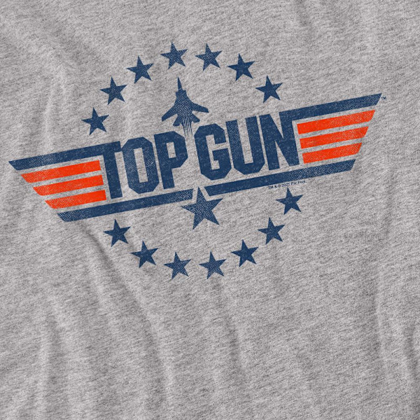 Top Gun Unisex Vuxen Star Logo T-Shirt XXL Sport Heather Sport Heather XXL