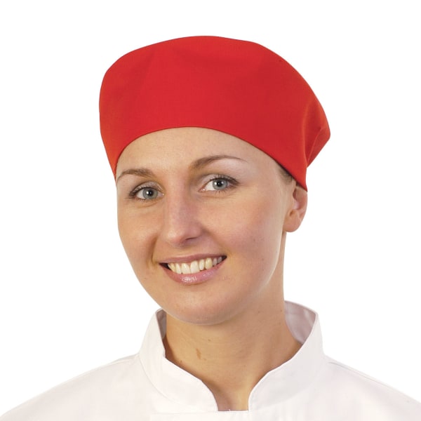 BonChef Chef Skull Cap One Size Röd Red One Size