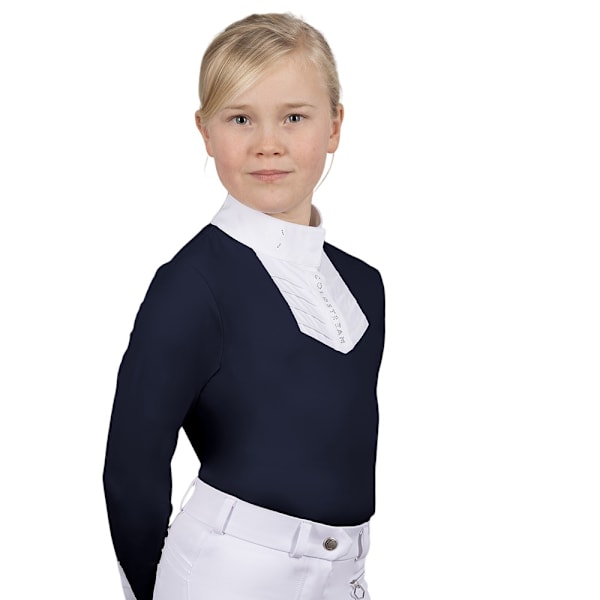 Coldstream Barn/Barn Next Generation Roslin Crystal Ruffle Navy 13-14 Years