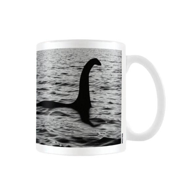 Pyramid International Loch Ness Monster Mugg One Size Svart/Vit Black/White One Size