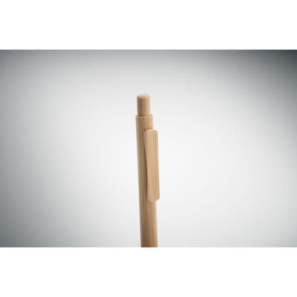 MidOcean Mambo Kulspetspenna i Bambu med Tryckknapp One Size Trä Wood One Size