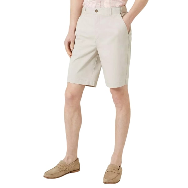 Maine Premium Chino Shorts 40R Off White för män Off White 40R