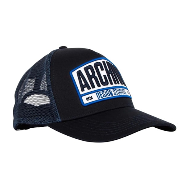 Archive Design Studios Sanford Truckerkeps för män, One Size, Marinblå Navy One Size