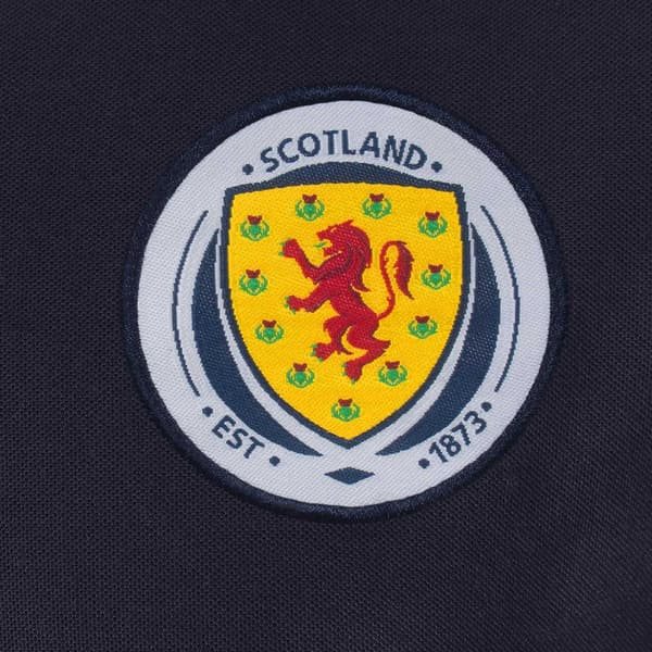 Scottish FA Herr Crest Pikétröja S Marinblå Navy Blue S