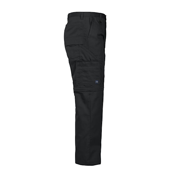 Projob Herr Zip-Off Cargo Byxor 42R Svart Black 42R