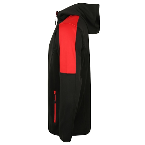 Finden & Hales Herr Typ IIR BFE Active Soft Shell Jacka XXL B Black/Red XXL