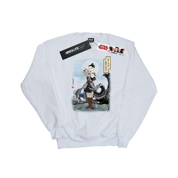 Star Wars Womens/Ladies The Last Jedi Japanska Rey Sweatshirt X White XXL