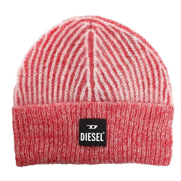 Diesel K-Edro Mohairmössa En Storlek Vit White One Size