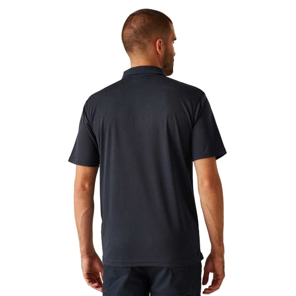 Regatta Professional Herr Enfärgad Pikétröja M Svart Black M
