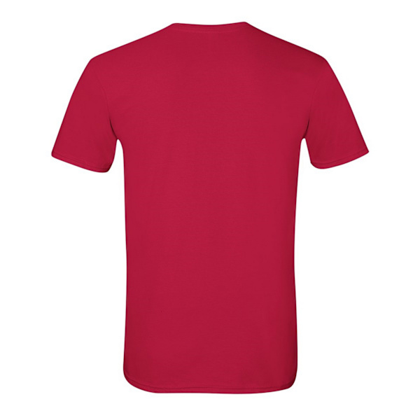 Gildan Herr Kortärmad Soft-Style T-shirt S Cherry Red Cherry Red S