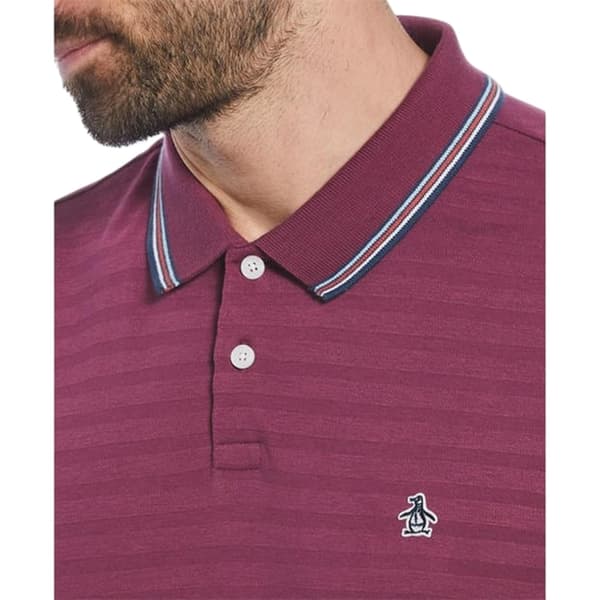 Original Penguin Herr Tipped Regular Pikétröja S Amaranth Amaranth S