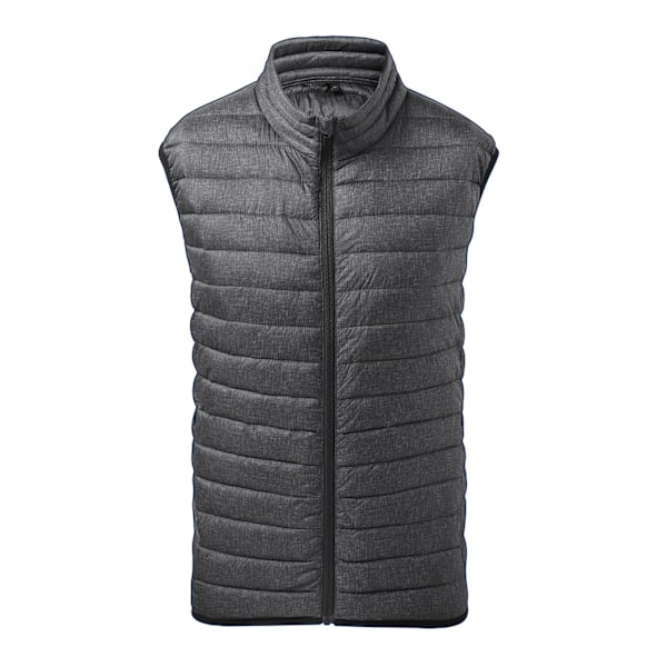 2786 Herr Melange Vadderad Väst M Charcoal Melange Charcoal Melange M