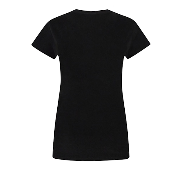 AC/DC Dam/Dam Diamante Logo T-shirt S Svart Black S