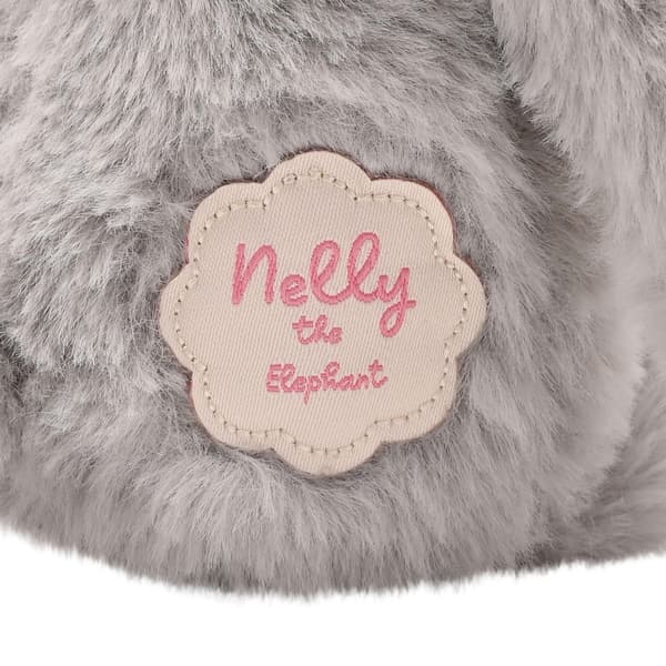 Nelly Plysch Långbent Grå Elefant 35 cm One Size Ljusgrå Light Grey One Size
