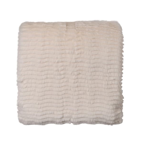 Hestia Ivory Ripple Pläd 150cm x 200cm One Size Vit White One Size