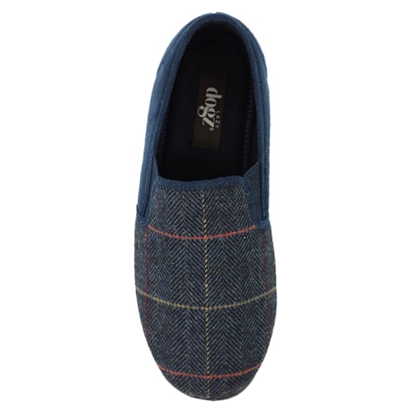 Lazy Dogz Harrison II Tofflor Herr 8 UK Navy Navy 8 UK