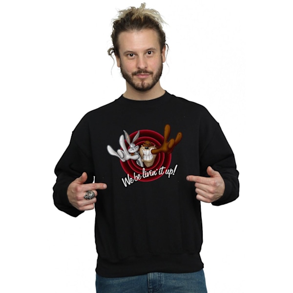 Looney Tunes Livin´ It Up Sweatshirt S Svart Black S