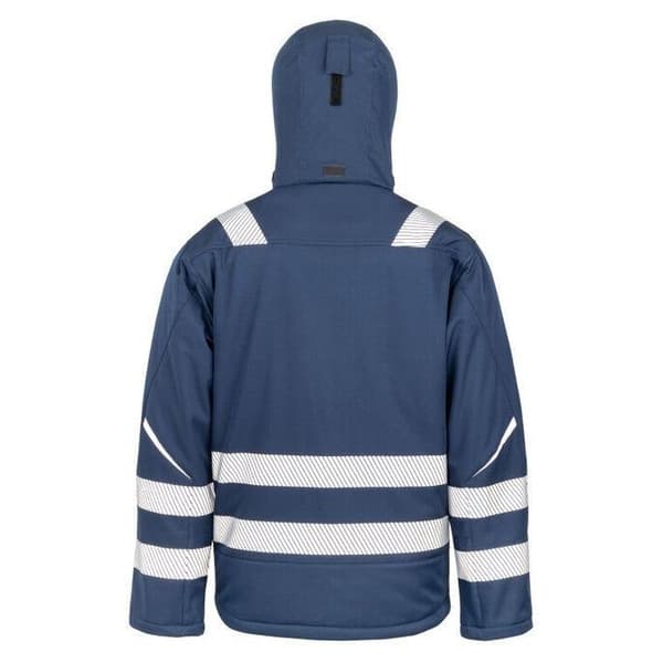 SAFE-GUARD by Result Unisex Vuxen Dynamic Softshell-jacka XL Marinblå Navy XL