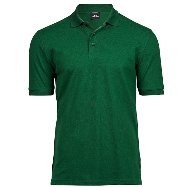 Tee Jays Lyxig Stretch Pikétröja för Män M Skogsgrön Forest Green M