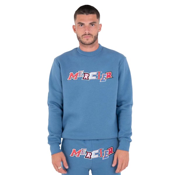 Mercier Anonymous Sweatshirt för män, L, Blå Blue L