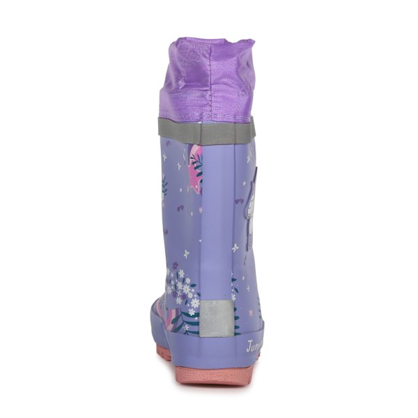 Regatta Barn/Barn Splash Greta Gris Unicorn Wellington Boot Lilac Bloom 12 UK Child