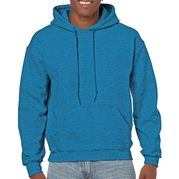 Gildan Heavy Blend Unisex Hoodie för vuxna / Hoodie L An Antique Sapphire L