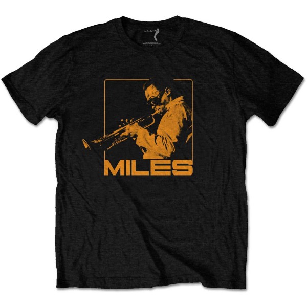 Miles Davis Unisex Adult Blowin´ Cotton T-Shirt XXL Svart Black XXL