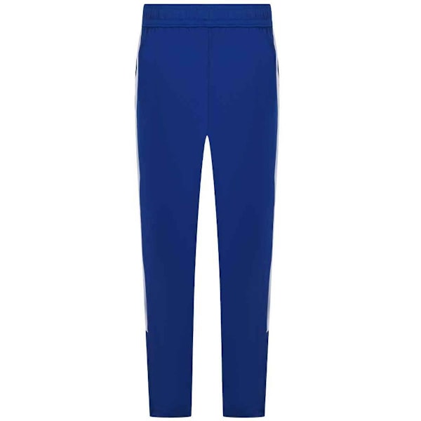 Finden & Hales Unisex Träningsbyxor Vuxen XL Royalblå/Vit Royal Blue/White XL