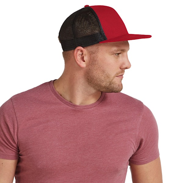 Beechfield Unisex Original Trucker Cap One Size Röd/Svart Red/Black One Size