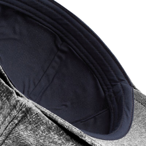 Beechfield Classic Gatsby Sommar Flat Cap En Storlek Grå Li Grey Linen One size