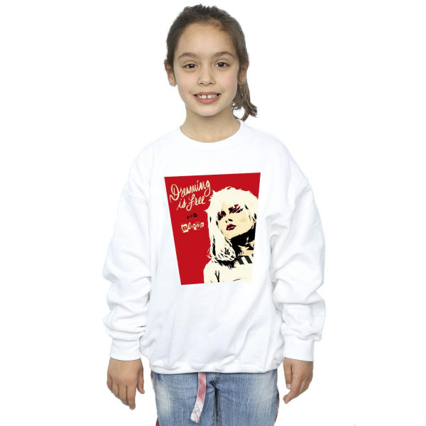 Blondie Girls Dreaming Is Sweatshirt 3-4 Years White White 3-4 Years