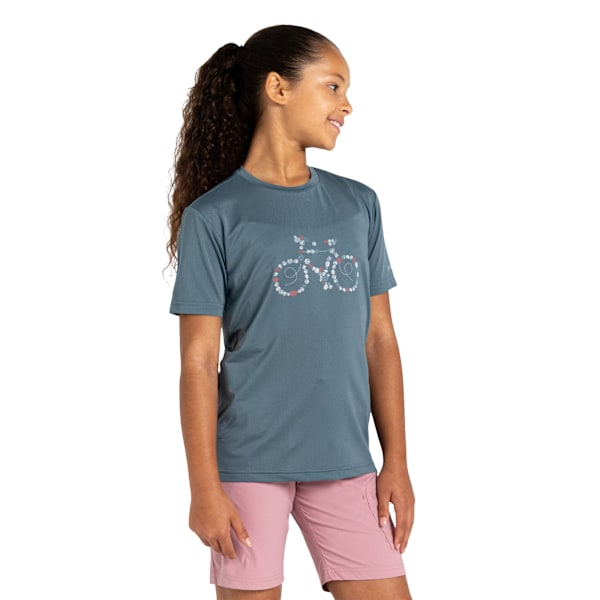 Dare 2B Barn/Kids Amuse II Cykel T-shirt 3-4 År Eleme Element Grey 3-4 Years