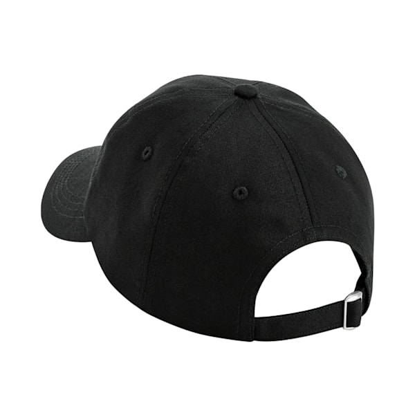 Beechfield Unisex Vuxen Organisk Bomull 5 Panel Baseball Cap One Black One Size