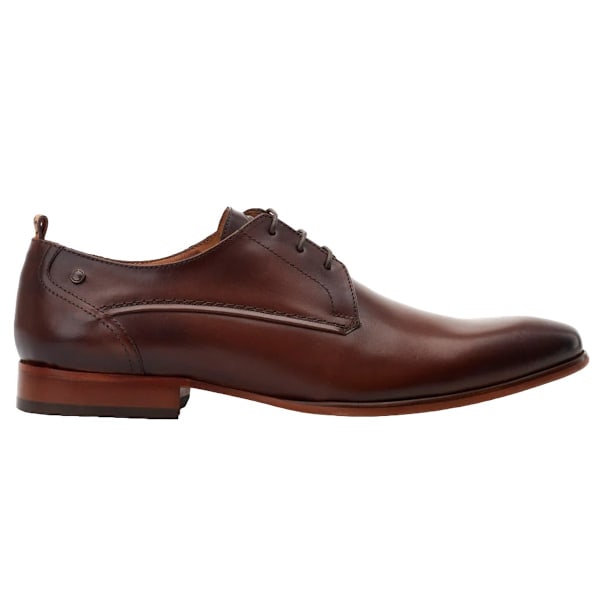 Base London Gambino Läder Brogues 10 UK Mörkbrun Dark Brown 10 UK