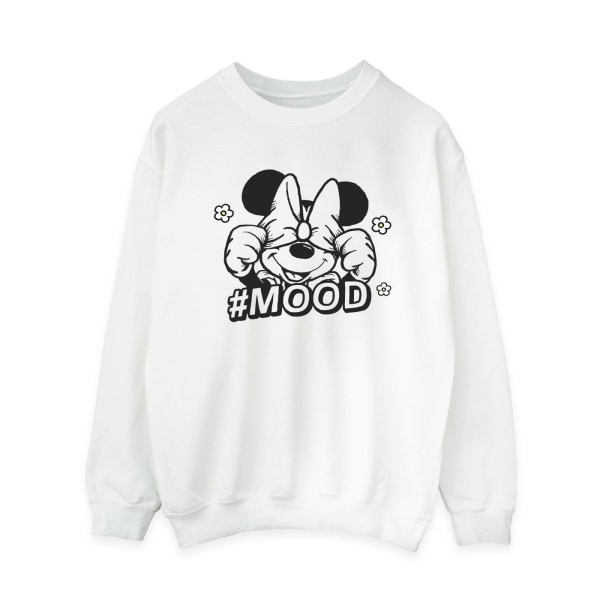 Disney Dam/Dam Minnie Mouse Mood Sweatshirt S Vit White S