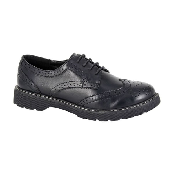 Boulevard Dam/Dam Matte PU Brogues 6 UK Svart Black 6 UK