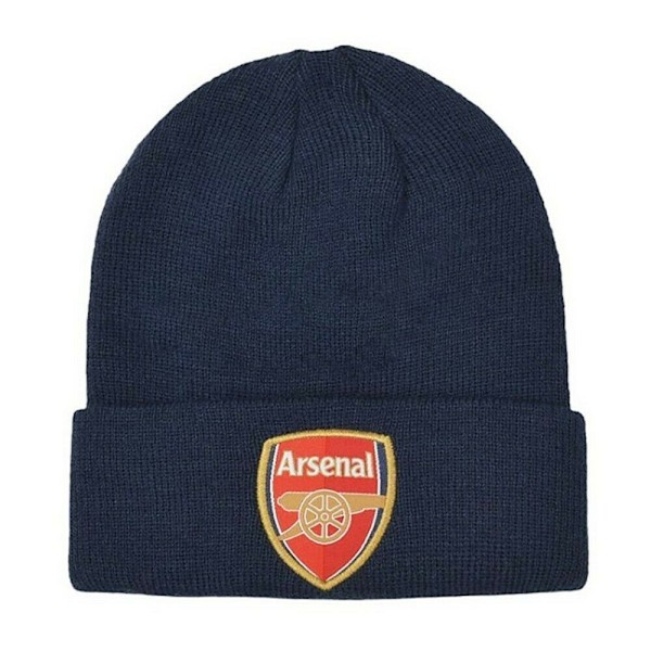 Arsenal FC Stickad Mössa One Size Marinblå/Röd Navy/Red One Size