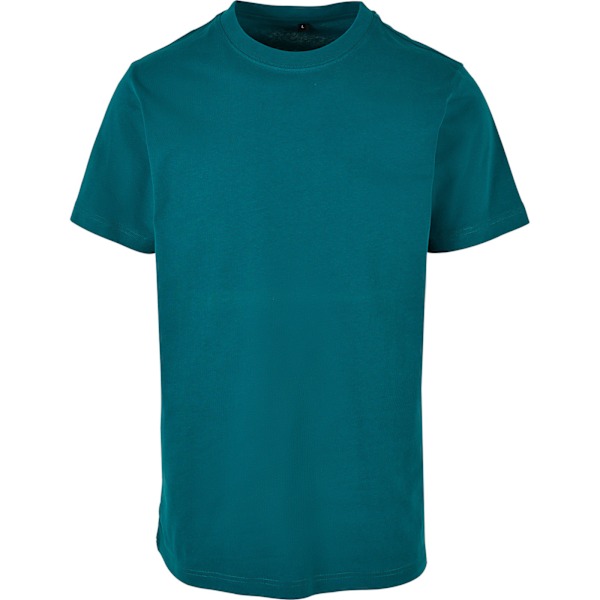 Build Your Brand Herr T-shirt Rund Hals 4XL Retro Grön Retro Green 4XL