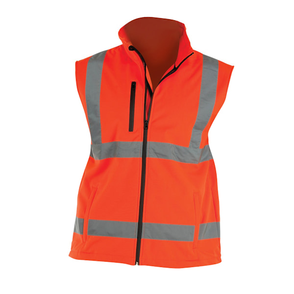 Yoko Hi Vis Softshell Väst / Arbetskläder S Hi Vis Orang Hi Vis Orange S