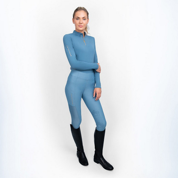 Coldstream Dam/Dam Ednam Baslager Topp M Skifferblå Slate Blue M