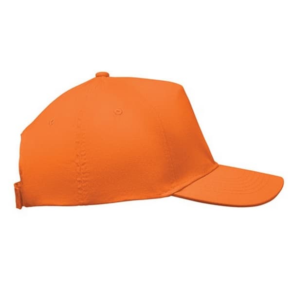 MidOcean Sunny 5-panels keps One Size Orange Orange One Size